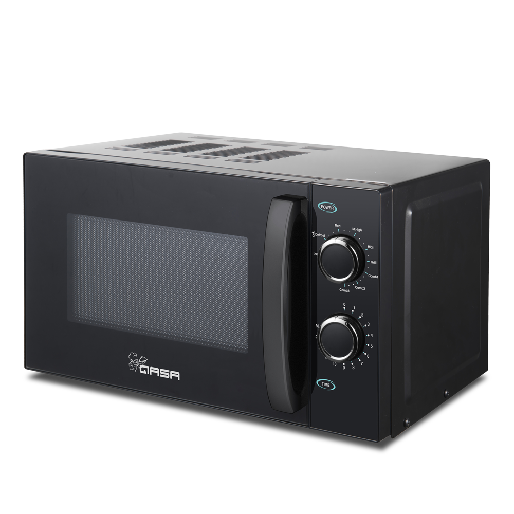 Qlink Qasa LBQ058JB 25L Microwave Oven QMW-25 Grill Black