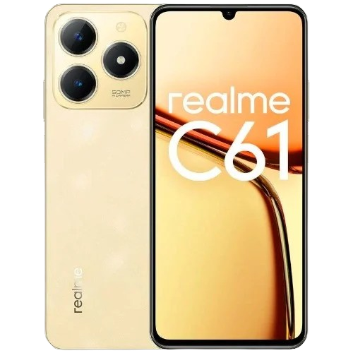 REALME C61 6GB+128GB - GOLD