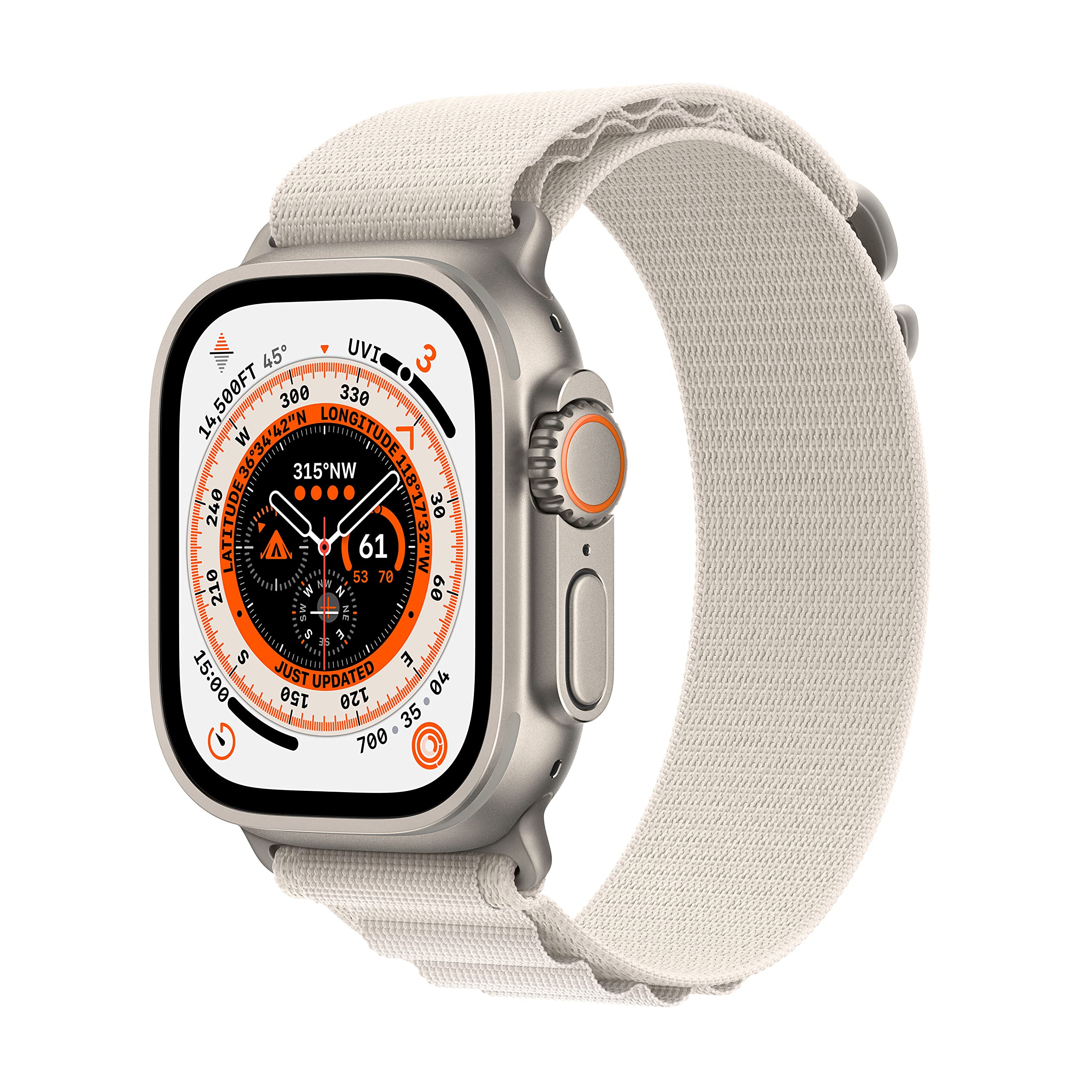 Apple Watch Ultra 2 GPS + Cellular 49mm Titanium Starlight